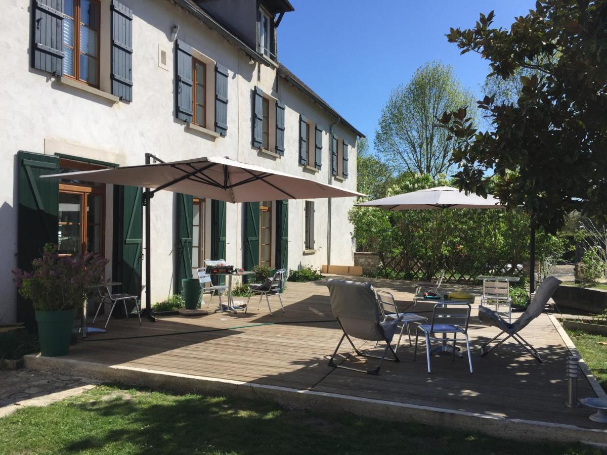Le Moulin 1826 Bed & Breakfast Houdan Bagian luar foto